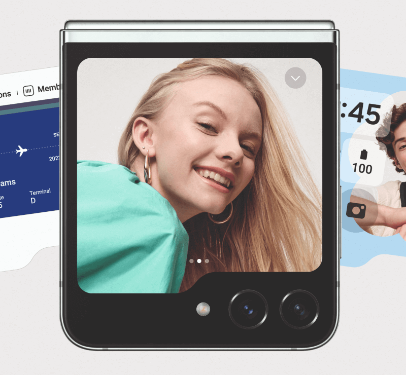 Display und Design Samsung Galaxy Z Flip5