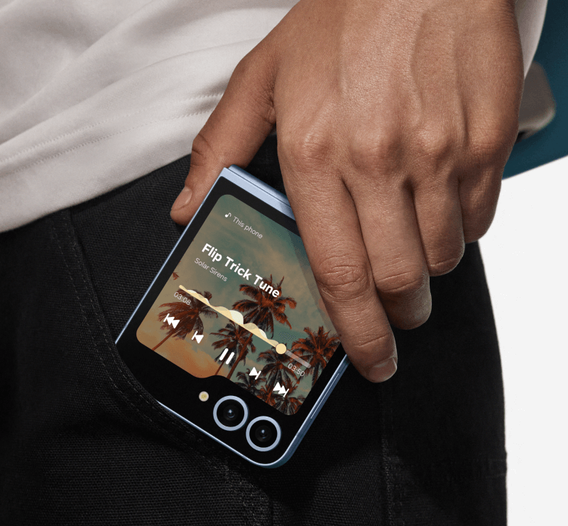Das Samsung Galaxy Z Flip 6 wird vom Snapdragon 8 Gen 3 angetrieben.