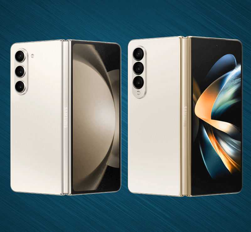 Vergleich Samsung Galaxy Z Fold 5 und Z Fold4